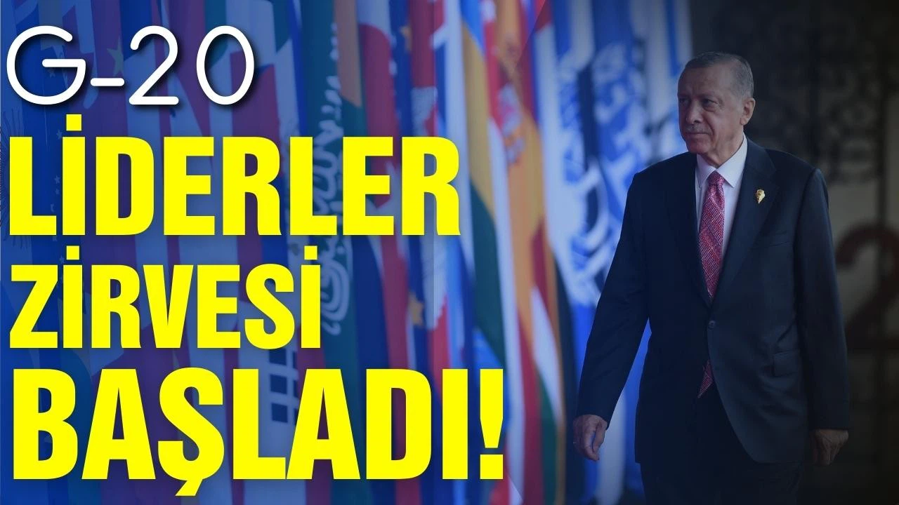 G20 Liderler Zirvesi, Bali'de başladı