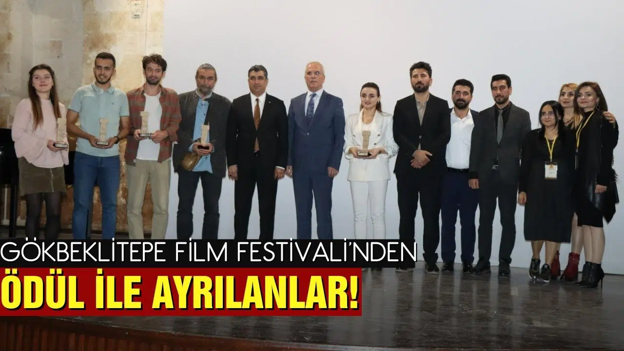 Uluslararası Göbeklitepe Film Festivali'nde ödül alanlar!