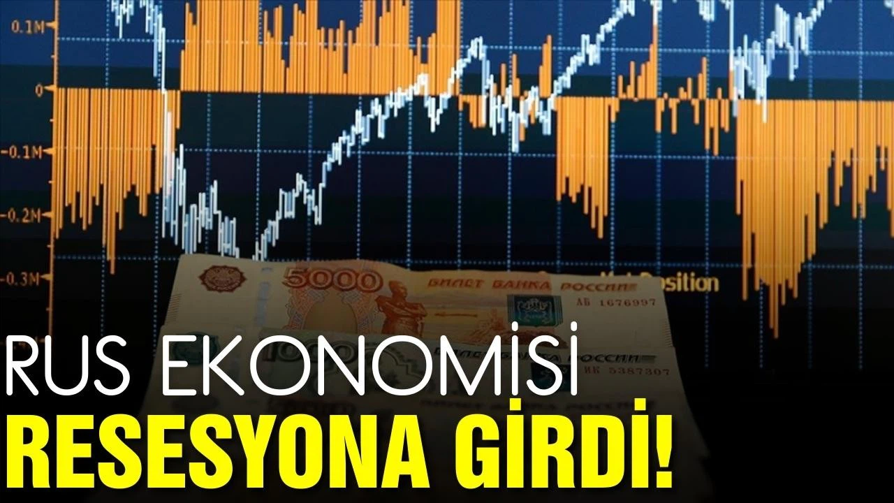 Rus ekonomisi resesyona girdi!