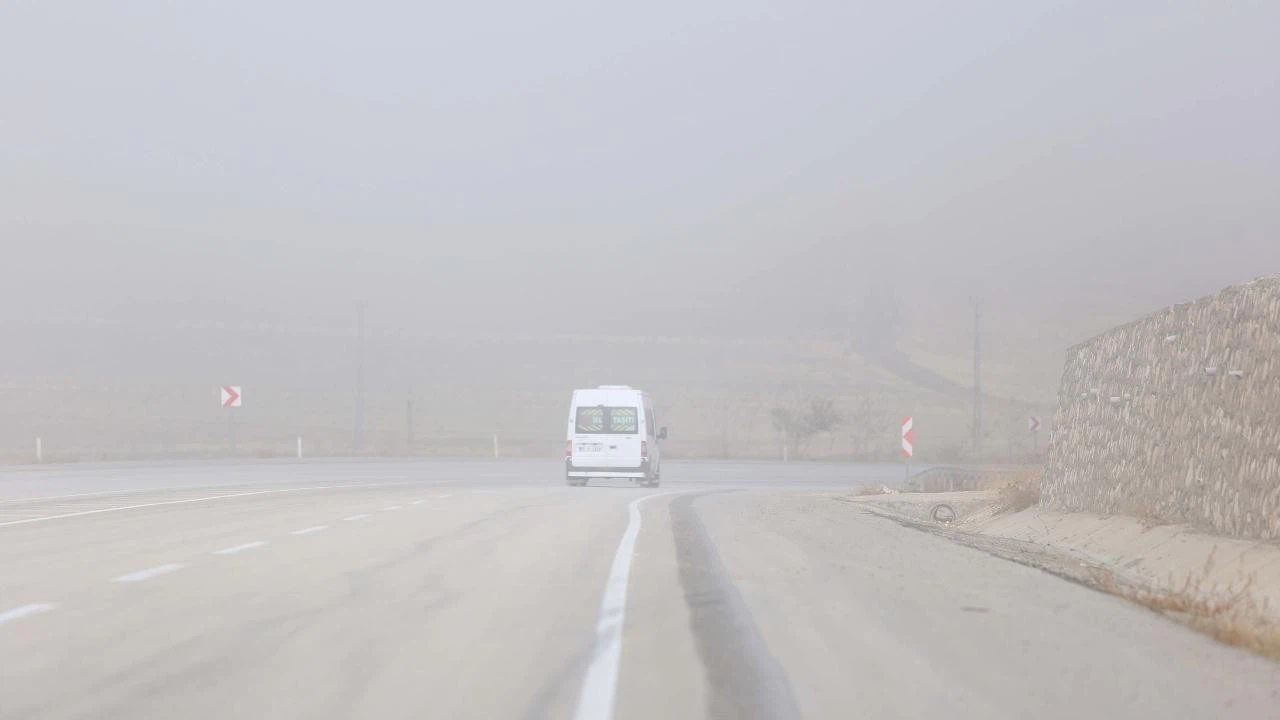 Van ile Muş'ta kar ve sis etkili oldu!