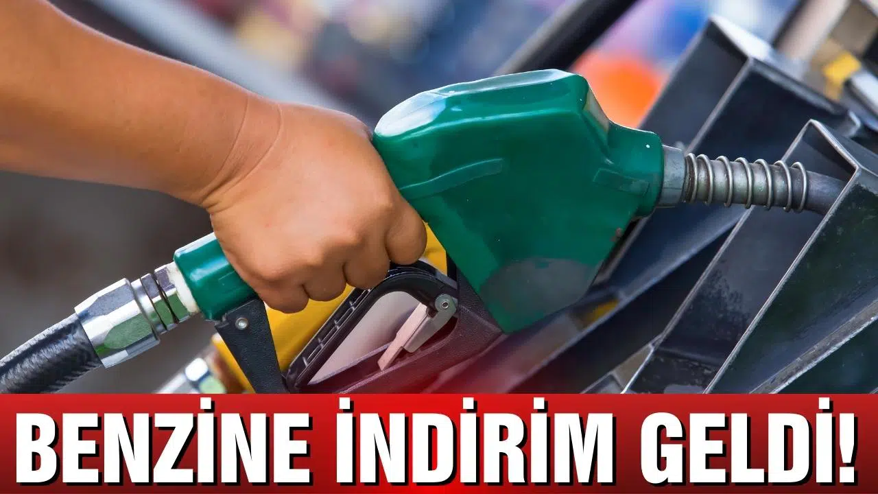 Benzine indirim geldi!
