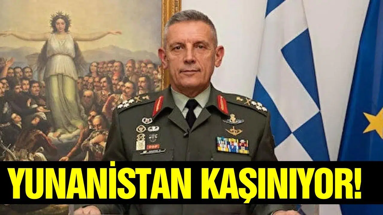 Yunan Genelkurmay Başkanı Türkiye'yi tehdit etti!