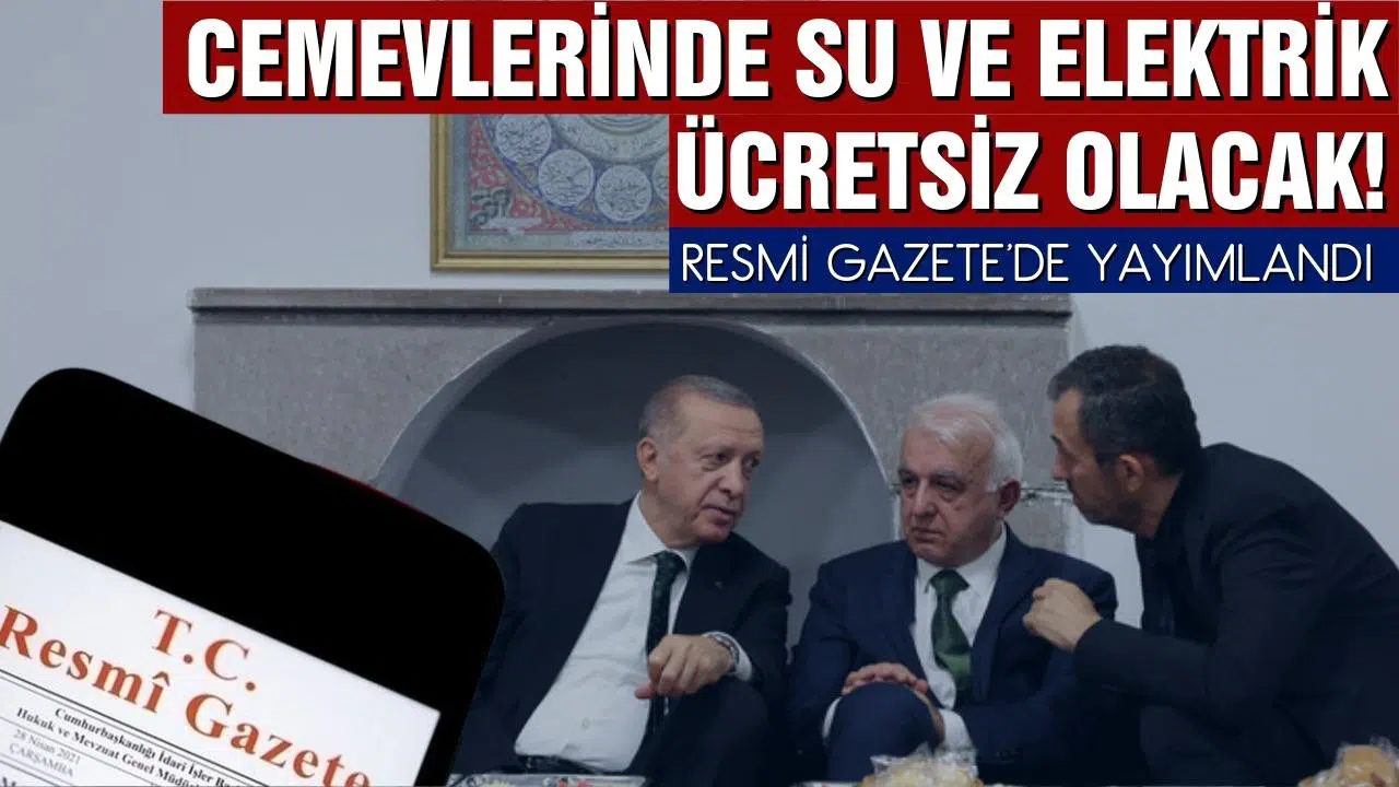 Cemevleri düzenlemesi Resmi Gazete'de