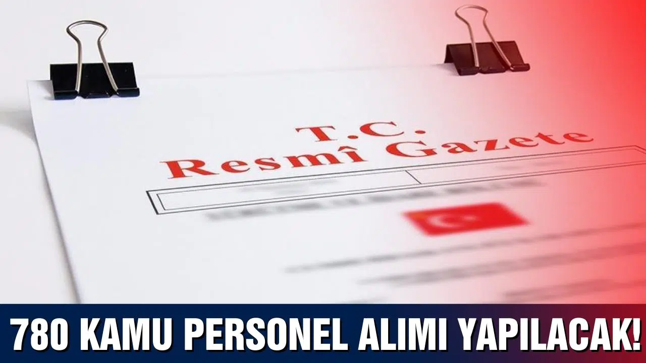 Kamu personeli alım ilanları Resmi Gazete'de