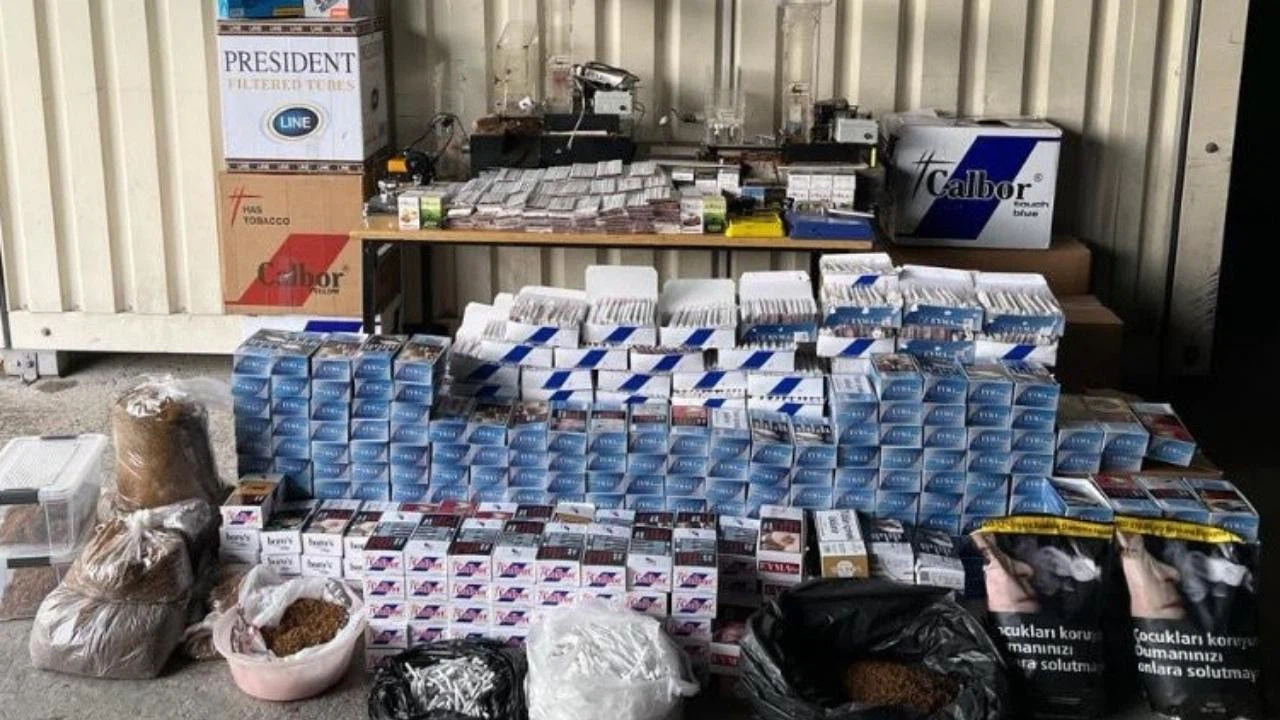 Tokat'ta 135 bin 880 makaron ele geçirildi