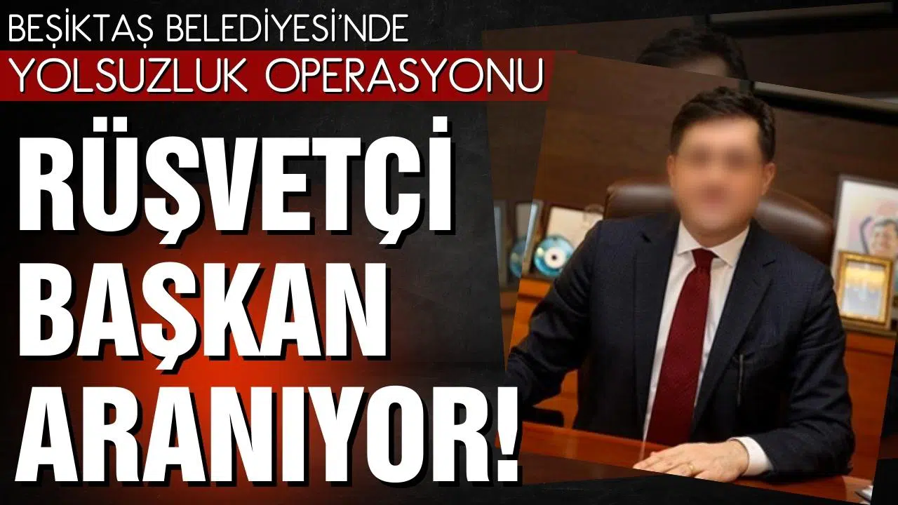 Belediye'de yolsuzluk operasyonu! Rüşvetçi Başkan aranıyor!
