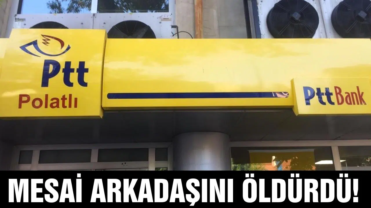 Ankara'da güvenlik görevlisi, mesai arkadaşını silahla öldürdü!