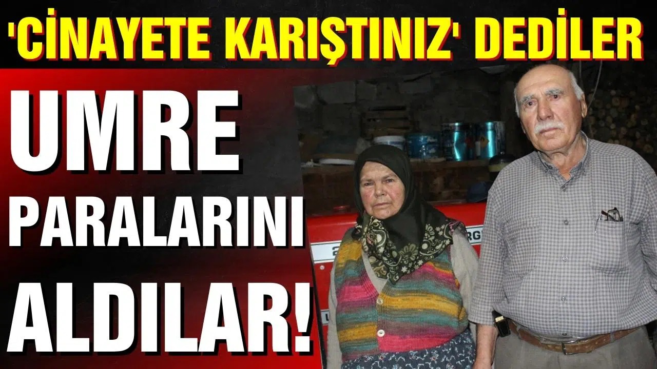 Dolandırıcılar "Cinayete karıştınız" dedikleri ailenin umre parasını aldılar!