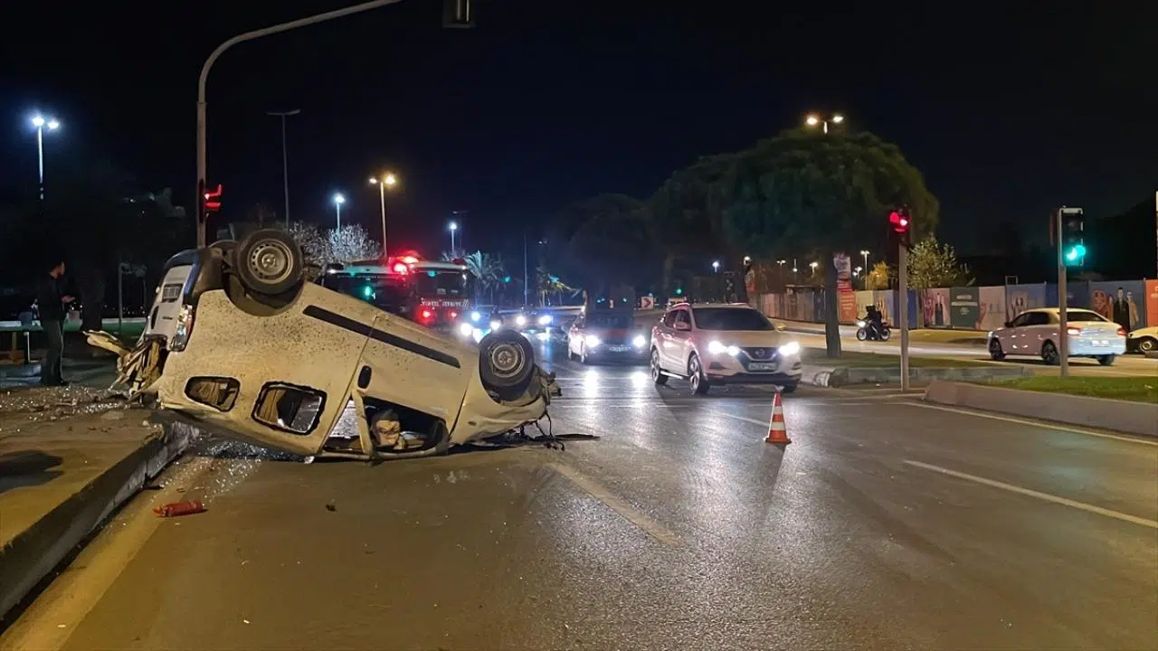 Önce kaza yaptı, sonra olay yerinden kaçtı!