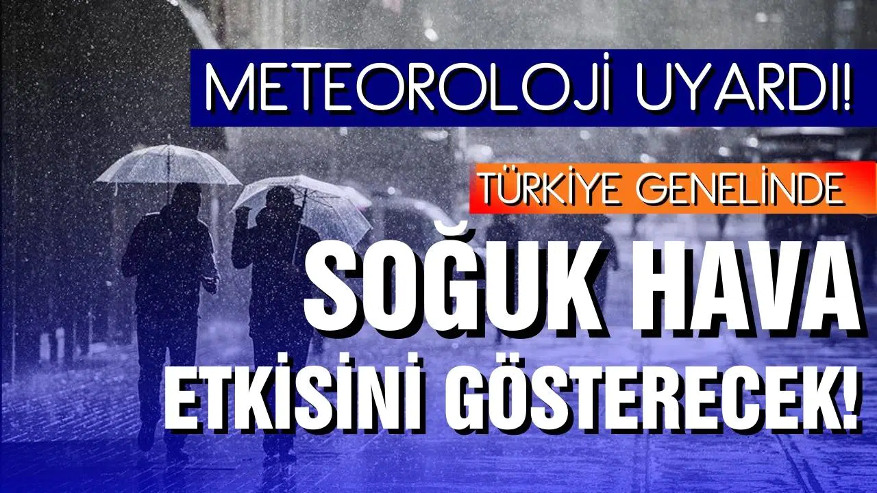 Türkiye, Karadeniz'den gelen soğuk havanın etkisine girecek