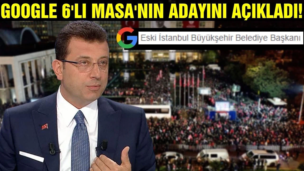 Google, 6'lı Masa'nın adayını açıkladı!