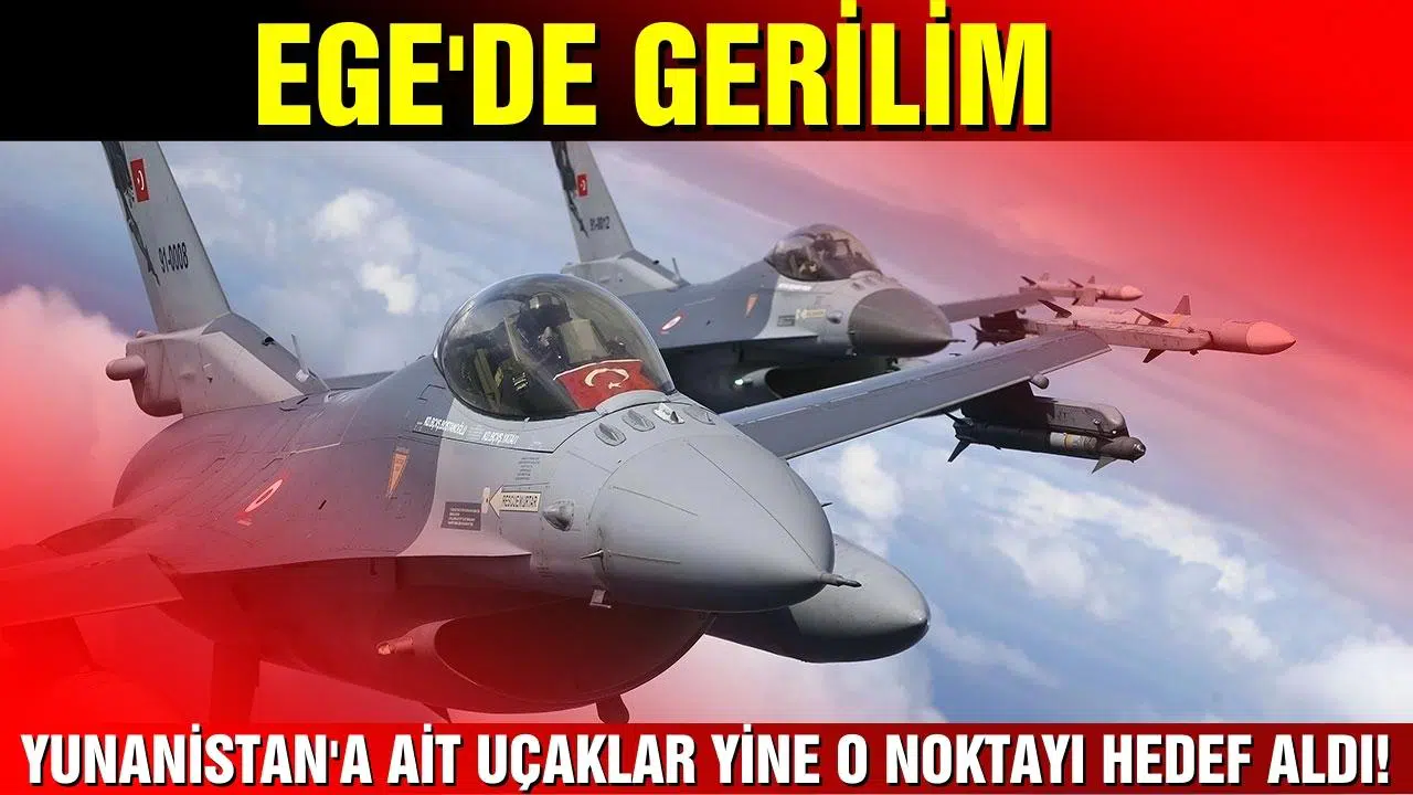 Yunanistan’a ait uçaklar NATO uçuşunu hedef aldı