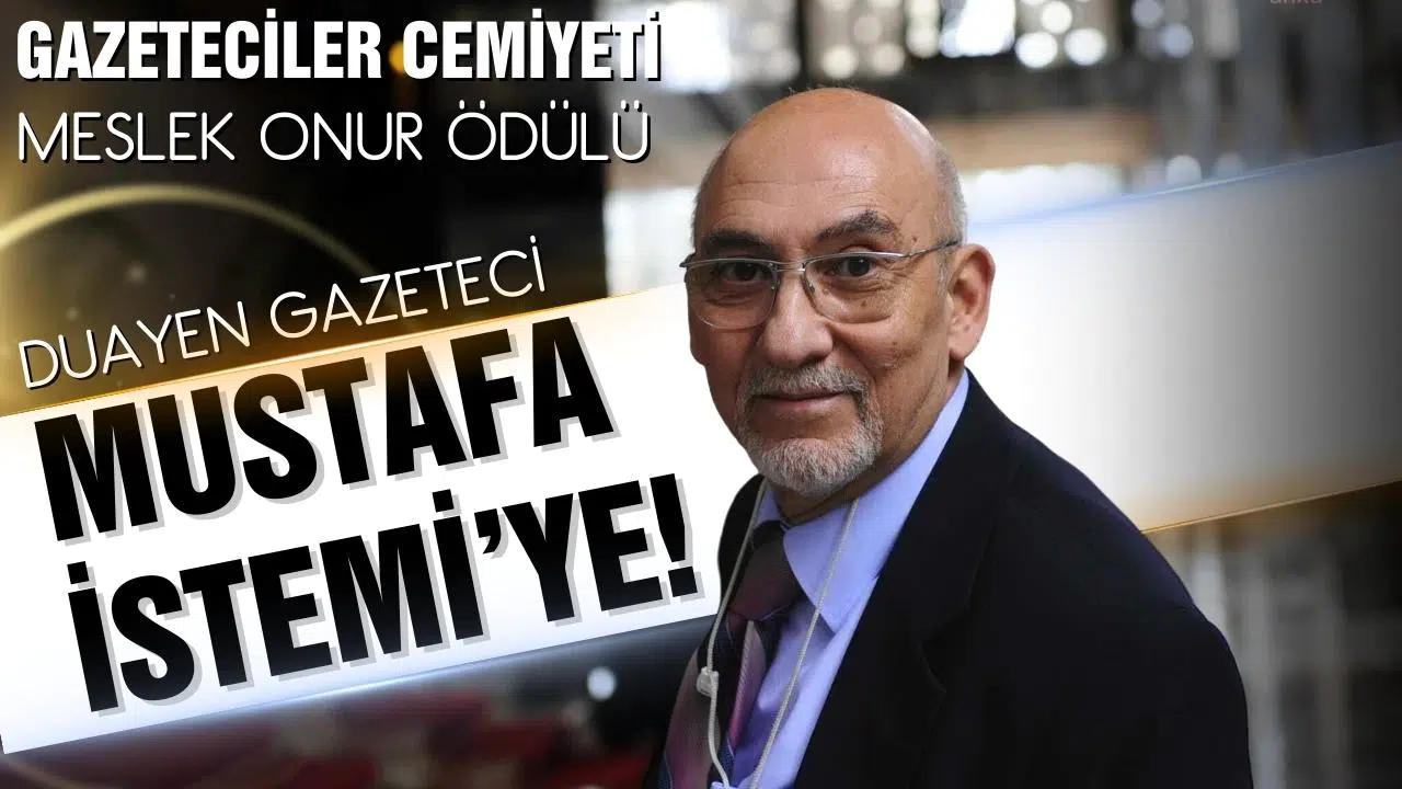 Onur ödülü, duayen gazeteciye!