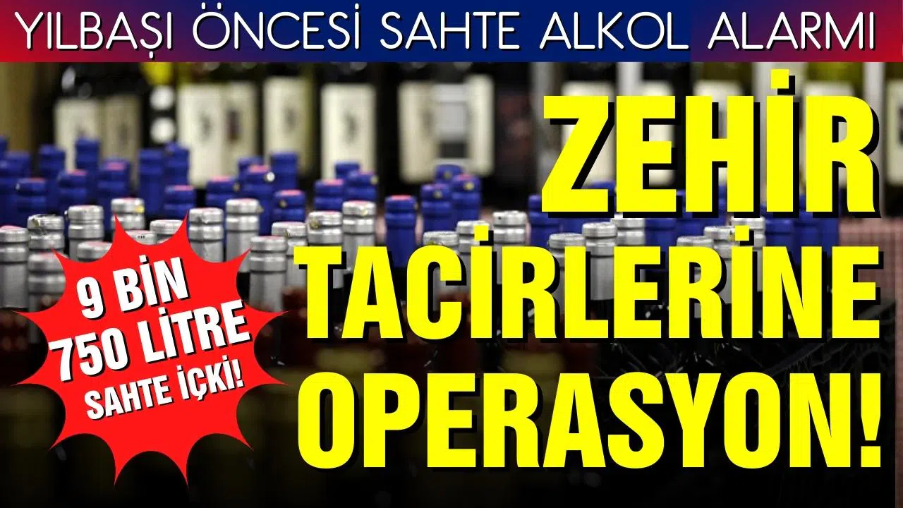 Yılbaşı öncesi zehir tacirlerine operasyon!