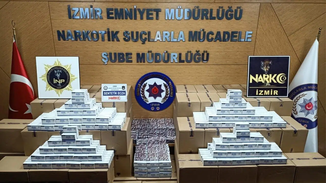İzmir'de uyuşturucu operasyonu!