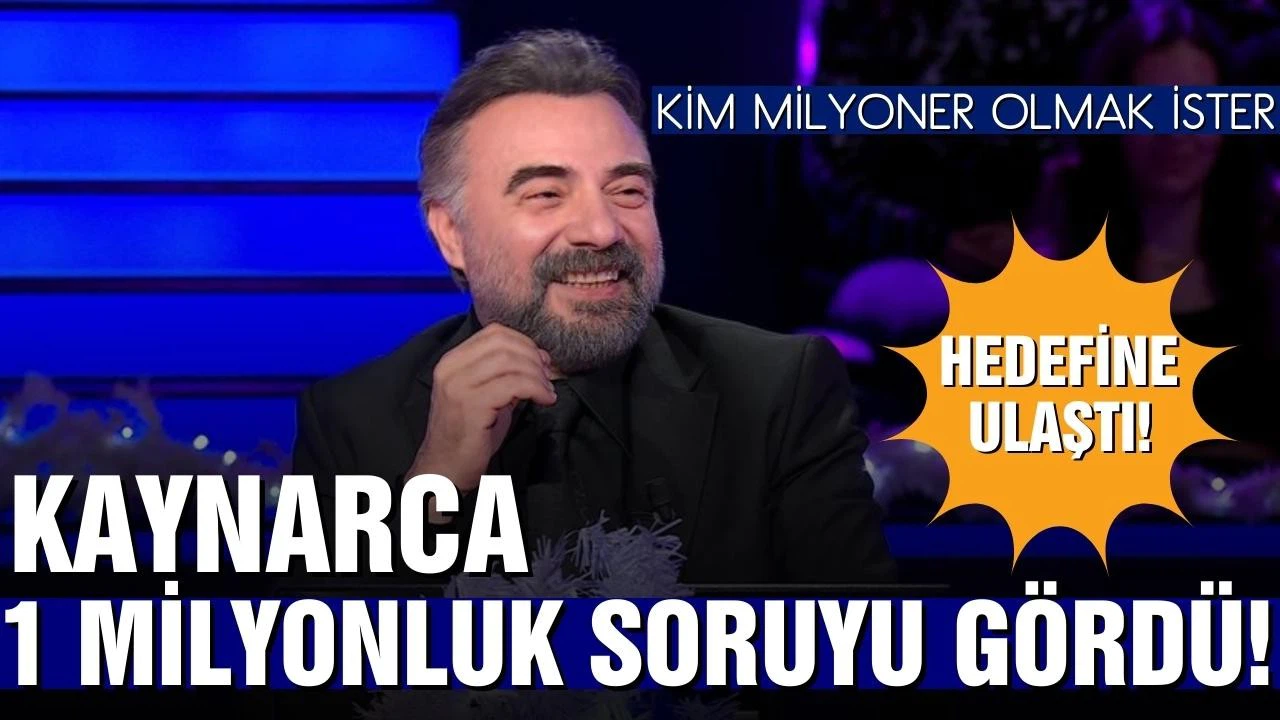 Oktay Kaynarca Kim Milyoner Olmak İster'de bir milyonluk soruyu gördü!