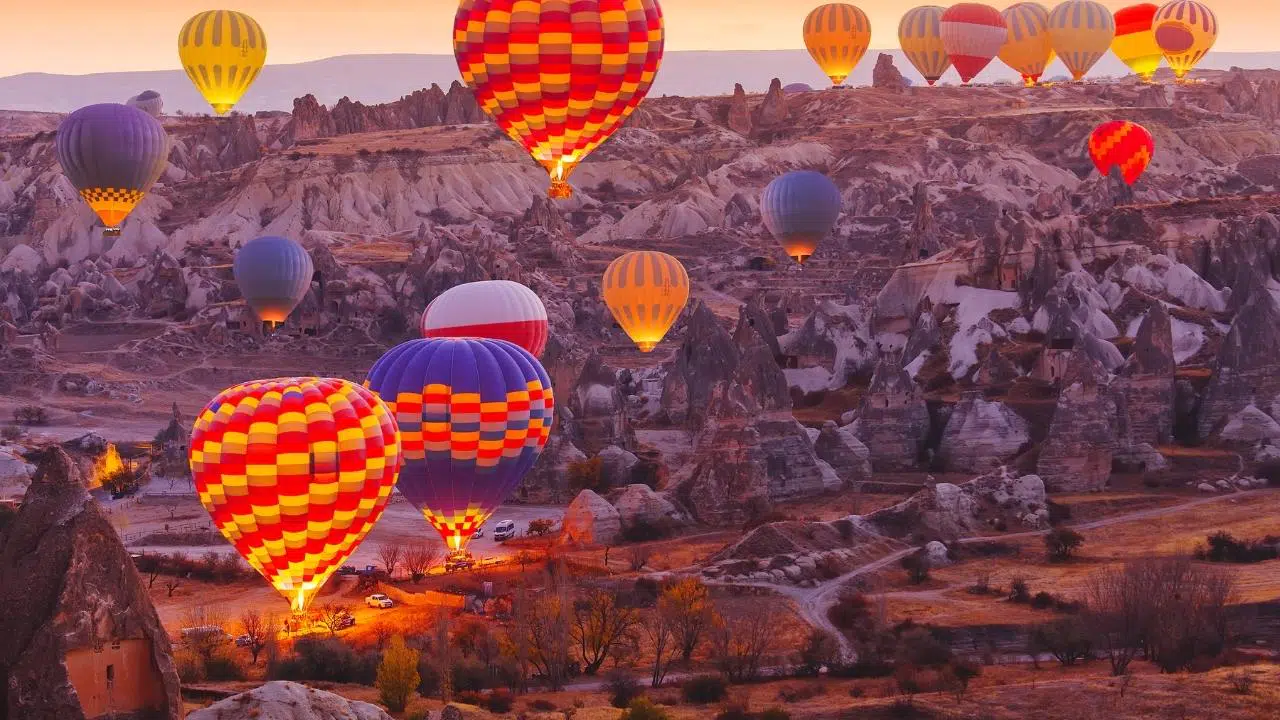Kapadokya'da geçen yıl 662 bin turist balon turuna katıldı