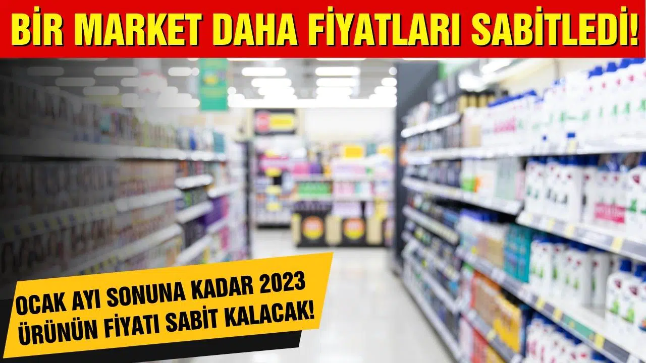 Fiyat sabitleme ve indirim çağrısına A101'de katıldı!