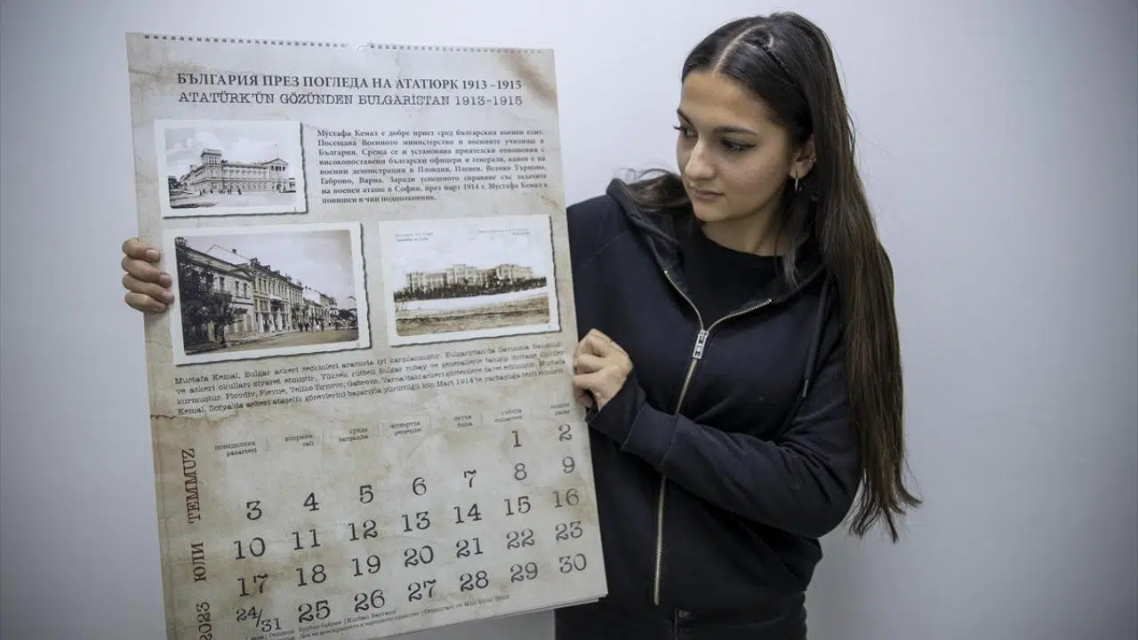 Bulgaristan Büyükelçiliği ''Atatürk'ün Gözünden Bulgaristan'' takvimi hazırladı!