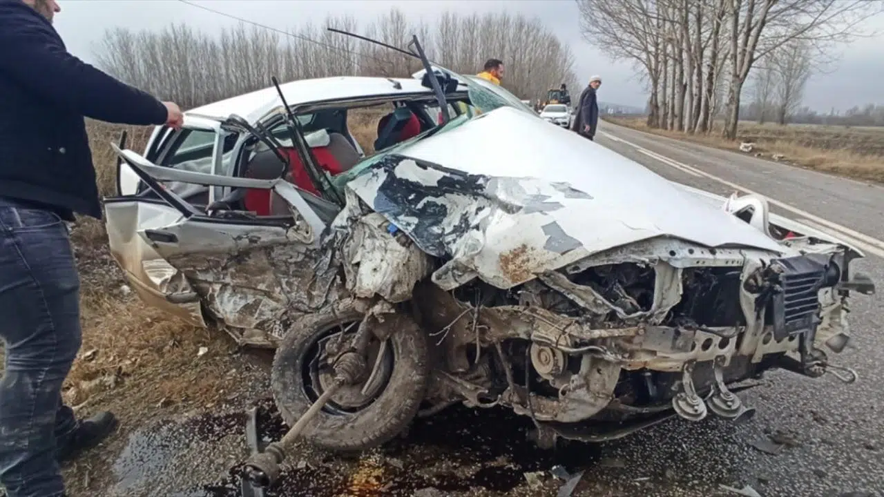 Tokat'ta trafik kazası! 7 yaralı!