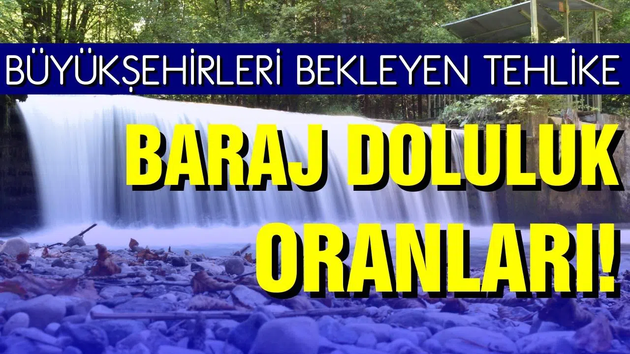 Büyükşehirleri bekleyen tehlike! Baraj doluluk oranları çok düşük!