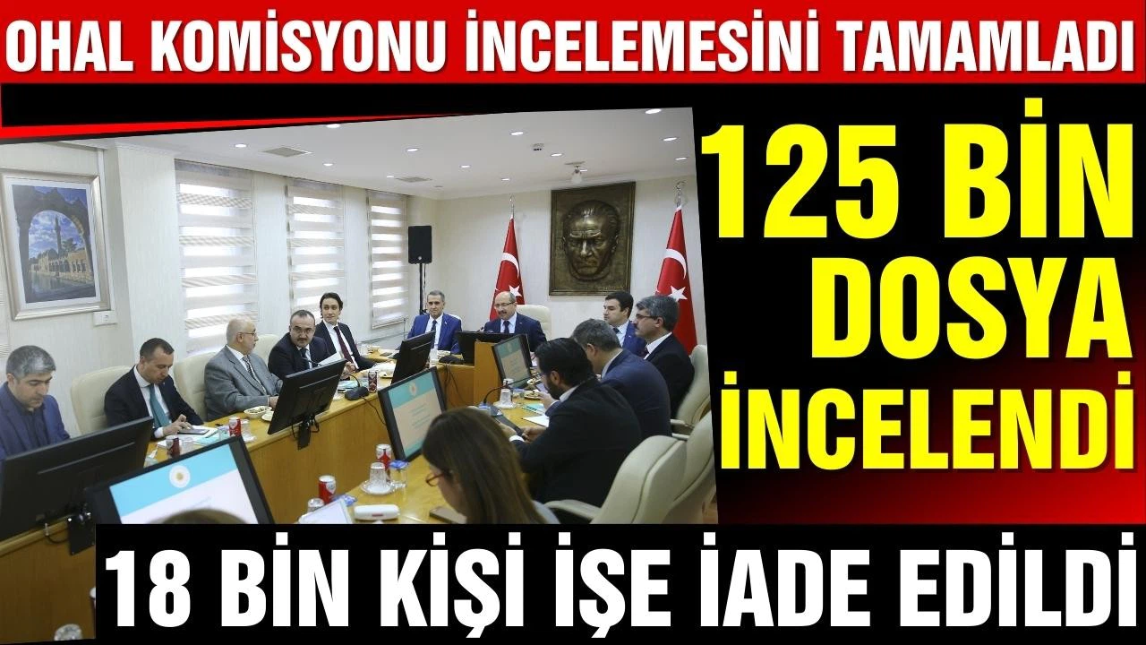 İşten atılanların işe iadesinin görüşüldüğü OHAL Komisyonu 22 Ocak'ta görev süresini tamamlıyor