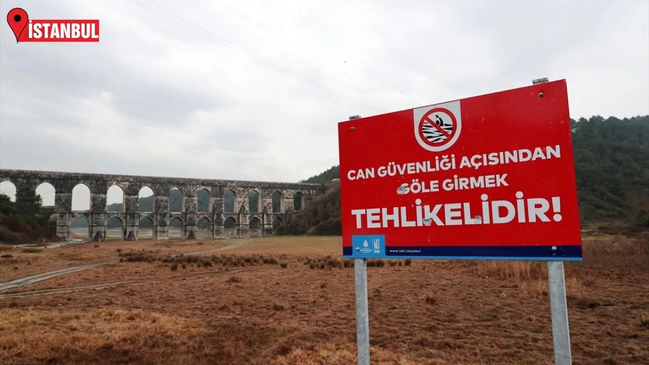 Alibeyköy Barajı'ndaki düşük su seviyesi korkutuyor!