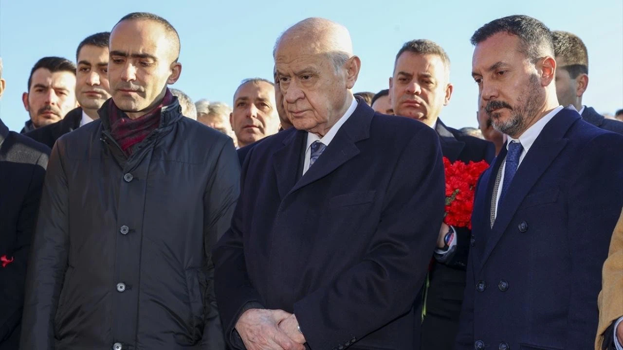 MHP Genel Başkanı Bahçeli, Ülkücü Şehitler Anıtı'nı ziyaret etti