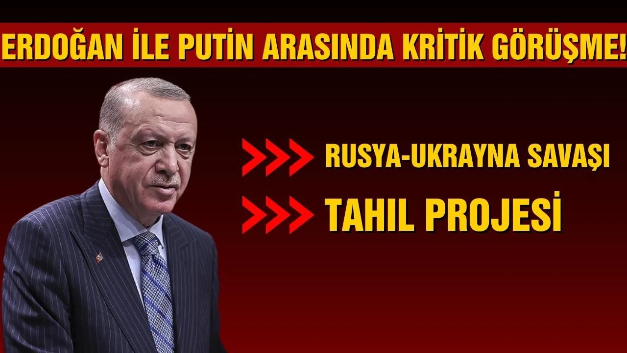 Cumhurbaşkanı Erdoğan ile Rusya Devlet Başkanı Putin arasında kritik görüşme
