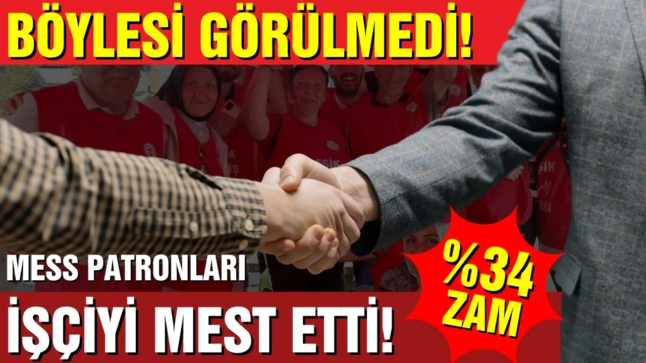 Patronlar işçilere ara zam yaptı!