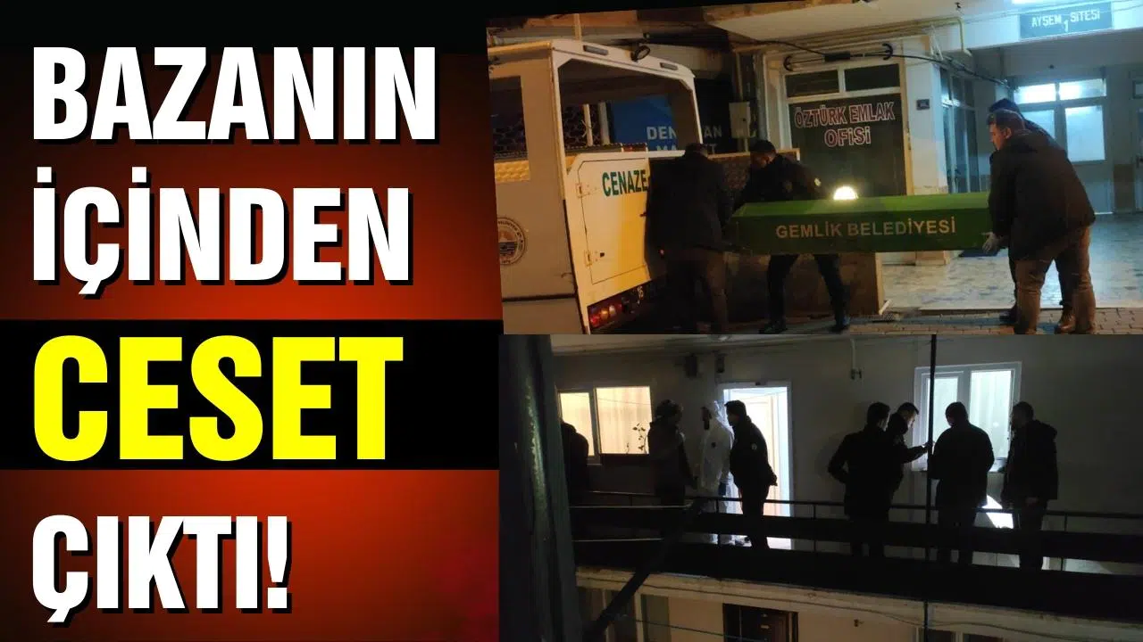 Bazanın içinden ceset çıktı!