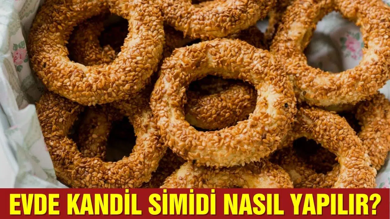 Evde kandil simidi nasıl yapılır? İşte kandil simidi tarifi!