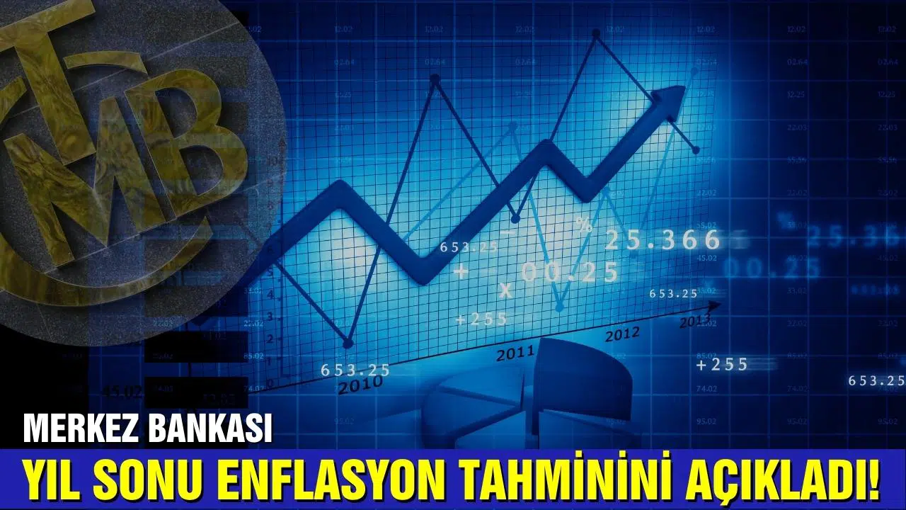 Merkez Bankası'nın yıl sonu enflasyon tahmini değişmedi!