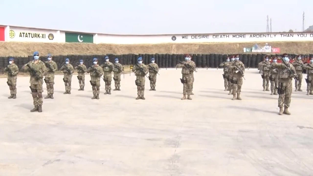 Türkiye ile Pakistan "Atatürk Tatbikatı 2023" düzenledi
