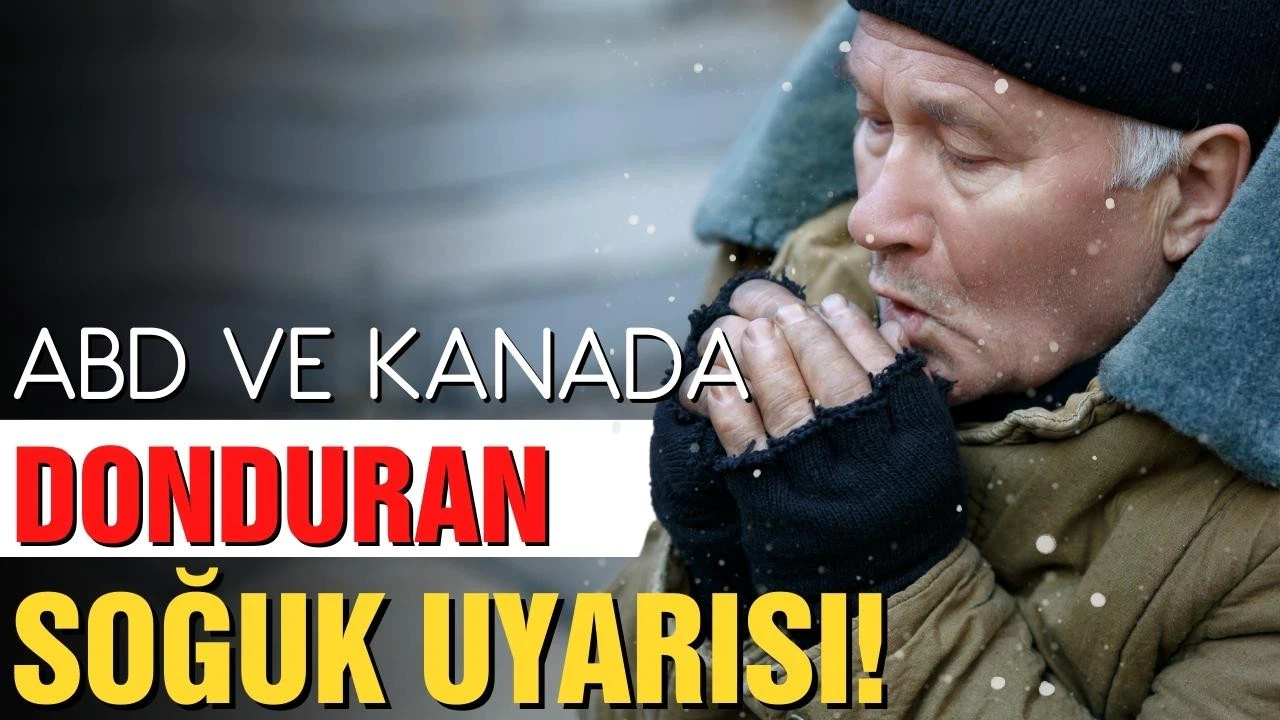 ABD ve Kanada da termometreler -30'u gösterdi