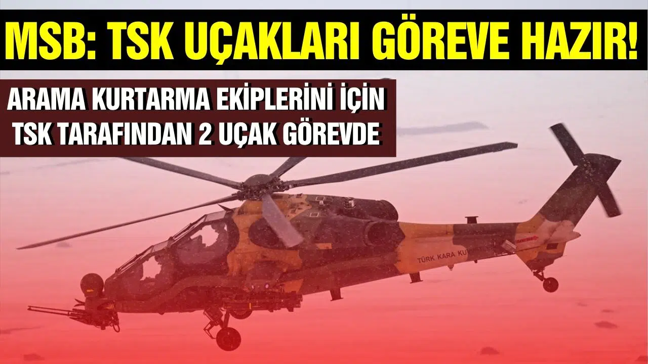 MSB: TSK uçakları göreve hazır