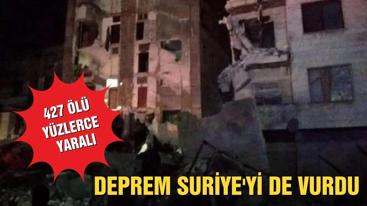 Suriye'de 7,4'lük deprem! Bilanço artıyor!