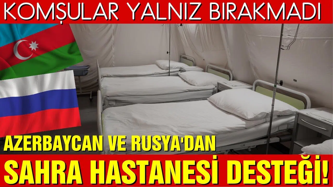Komşular sahra hastanesi kuruyor!