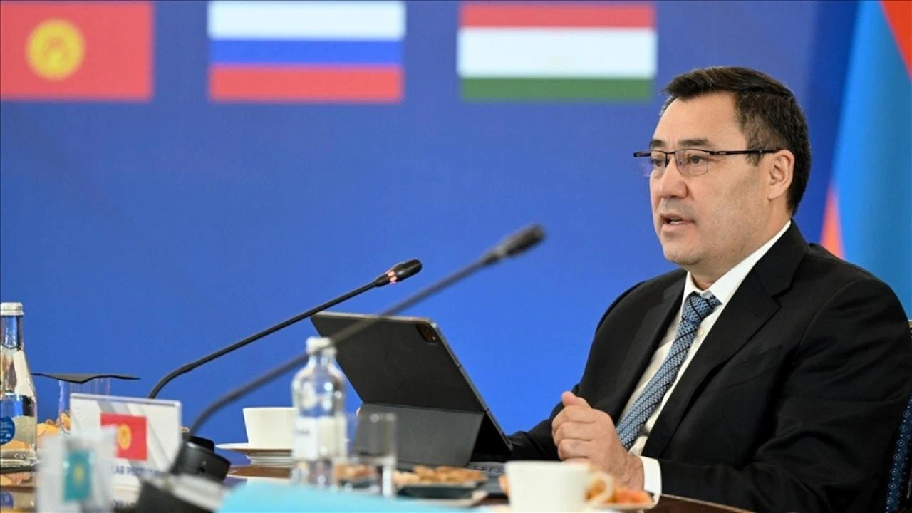 Kırgızistan Cumhurbaşkanı Caparov'dan Cumhurbaşkanı Erdoğan'a "geçmiş olsun" telefonu