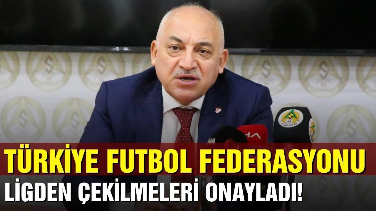 TFF, ligden çekilmeleri onayladı!