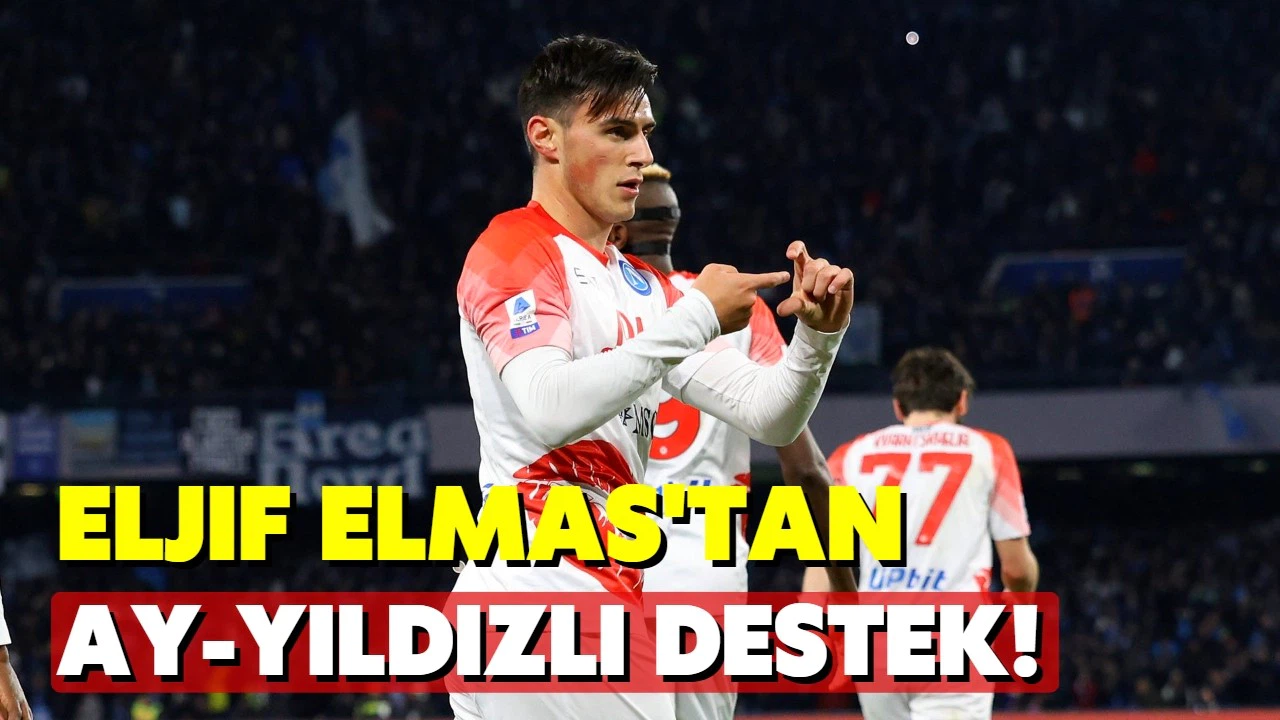 Eljif Elmas'tan depremzedelere ay-yıldızlı destek!