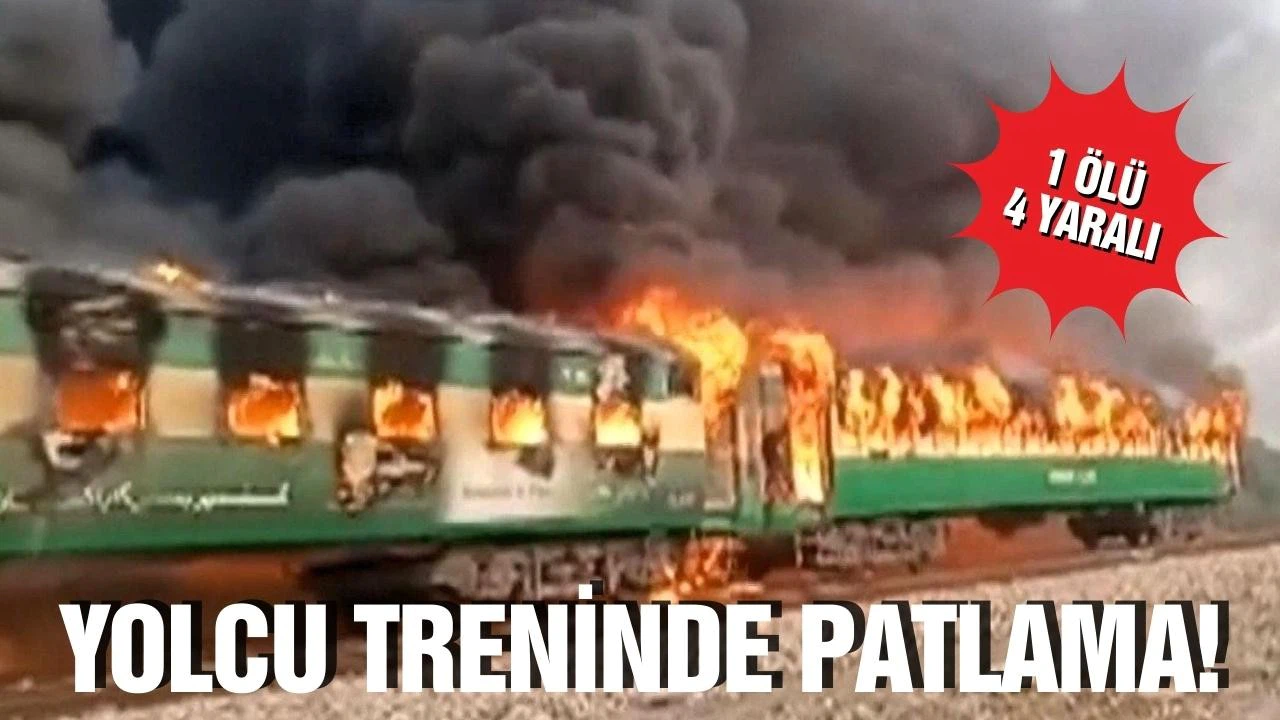 Pakistan yolcu treninde patlama gerçekleşti