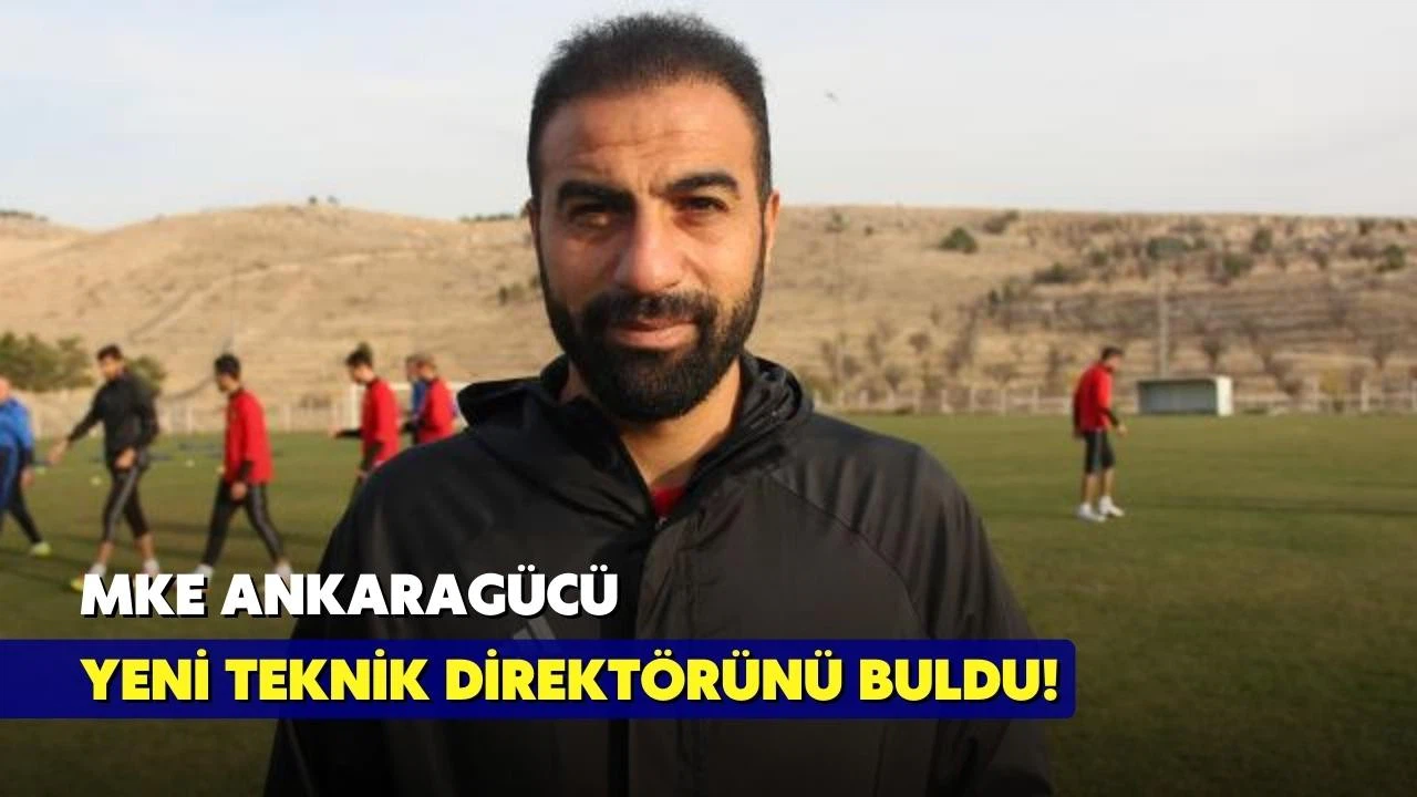 Ankaragücü'nün yeni teknik direktörü belli oldu!