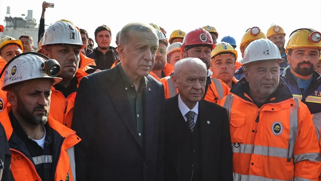 Cumhurbaşkanı Erdoğan ve MHP Lideri Bahçeli Adıyaman'a gitti