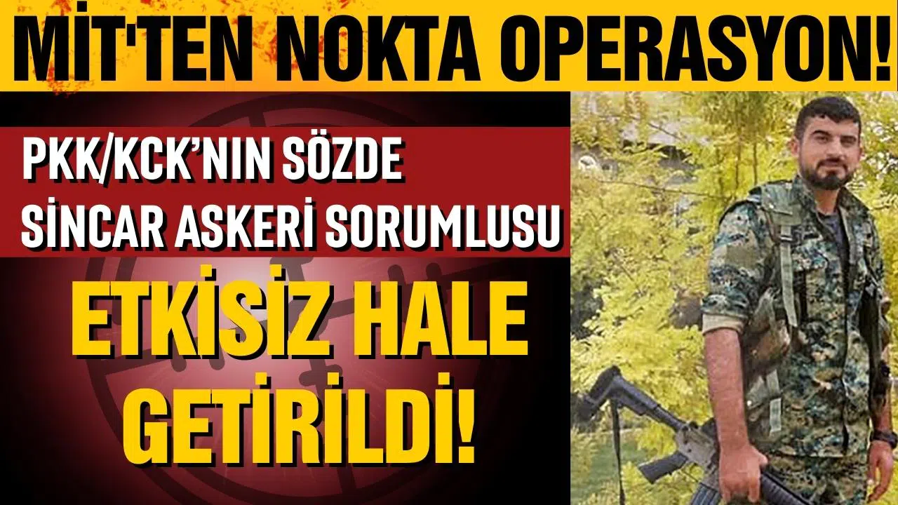 MİT'ten Irak'ın kuzeyine nokta operasyon!