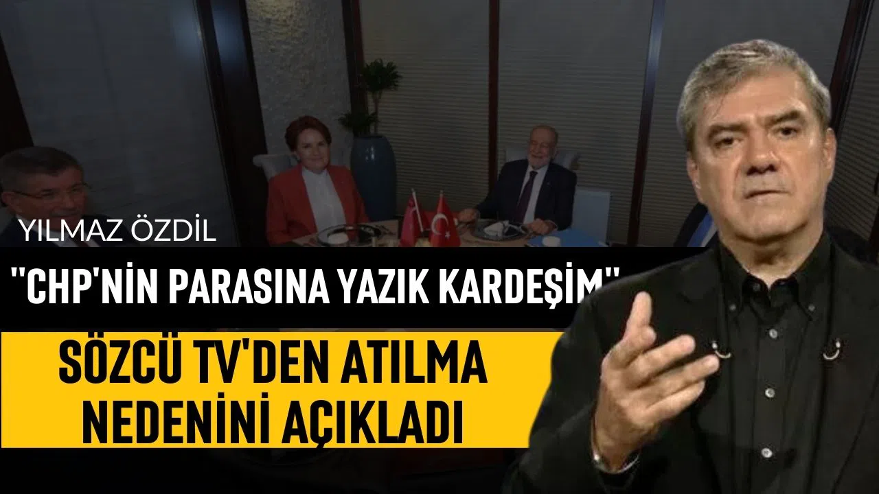 Yılmaz Özdil: CHP'nin parasına yazık kardeşim!