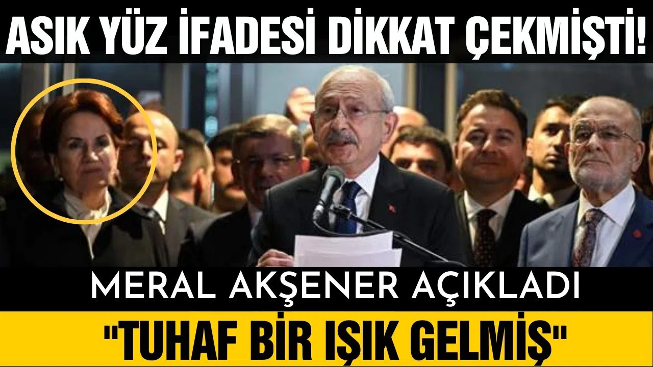 İYİ Parti Lideri Akşener: ''Tuhaf bir ışık gelmiş''