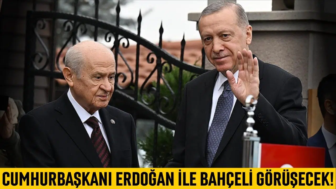 Cumhurbaşkanı Erdoğan ile MHP lideri Bahçeli görüşecek