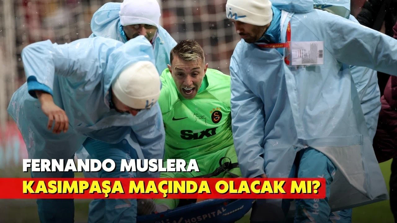 Muslera, Kasımpaşa'ya karşı oynayacak mı?