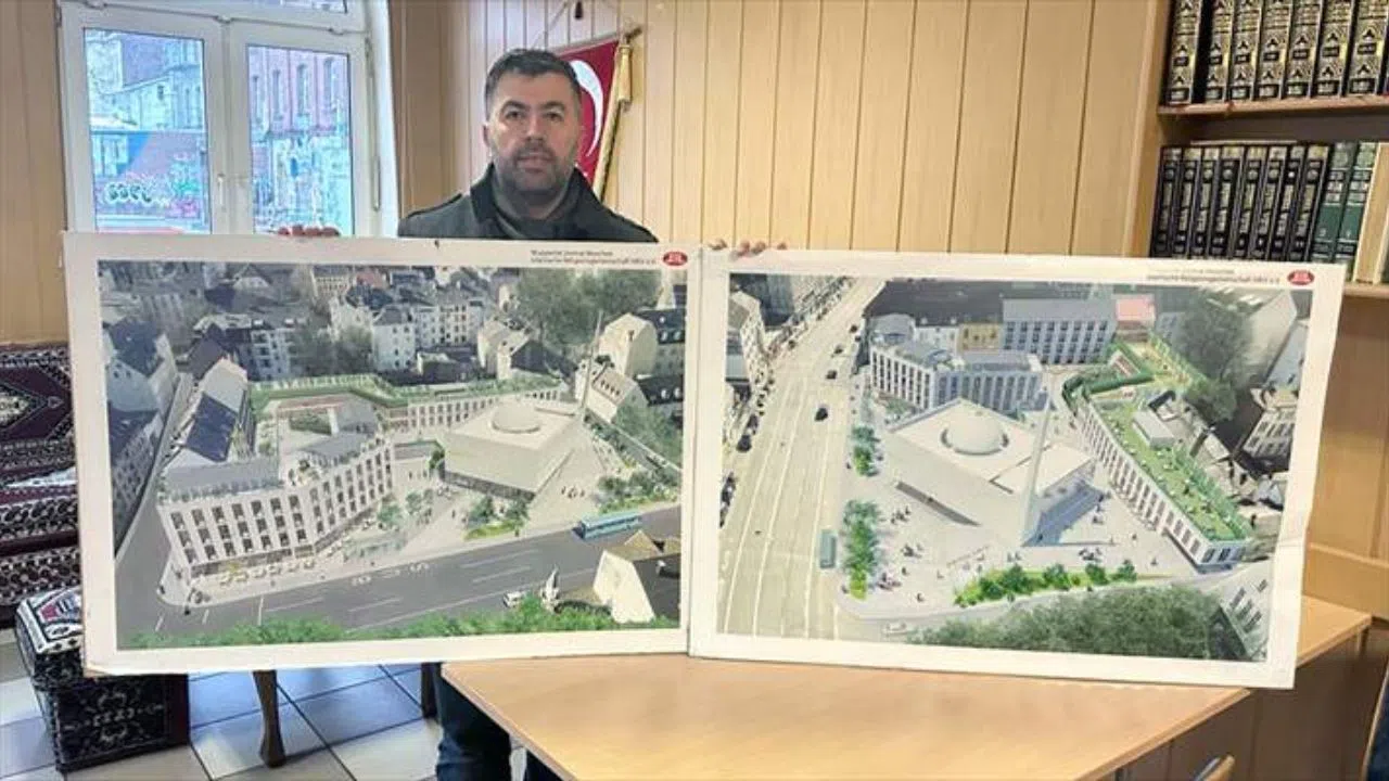 Cami projesi, Alman Belediyeden onay aldı!
